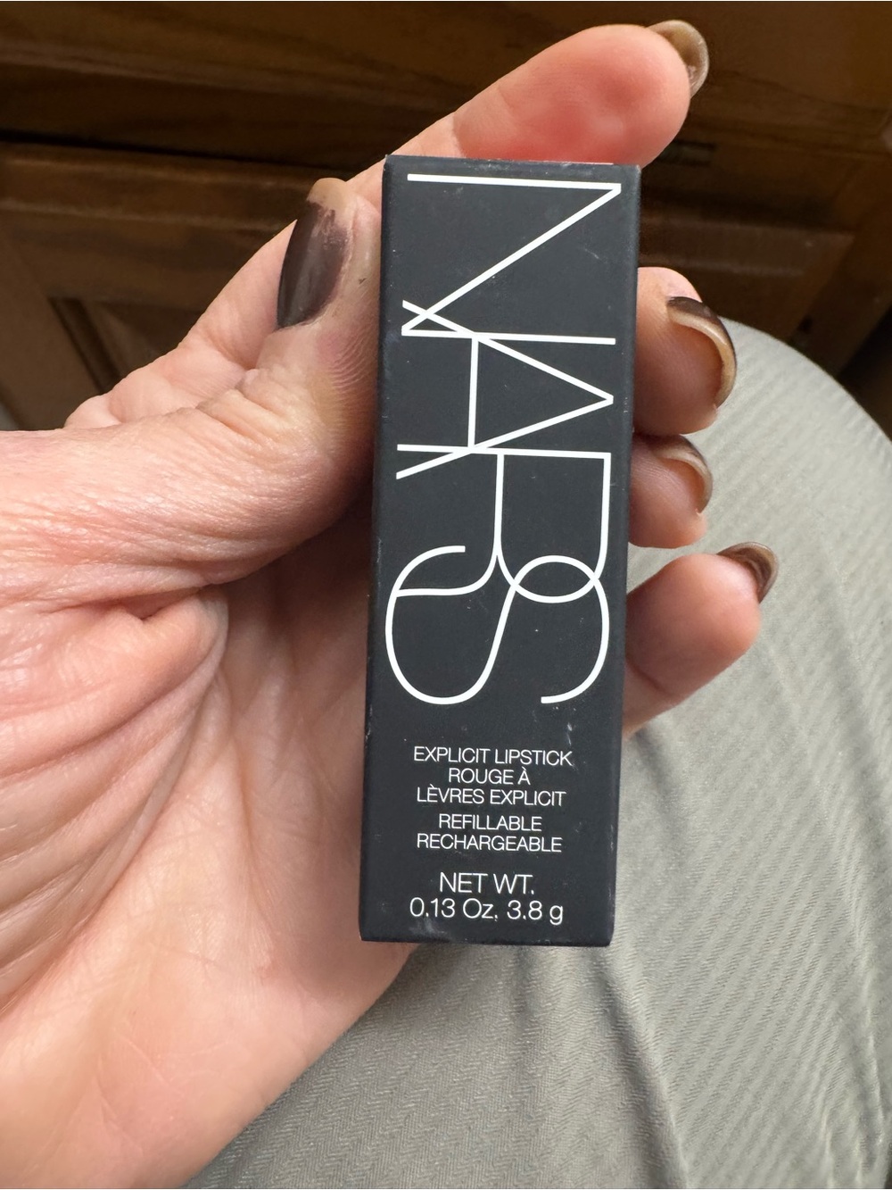 NARS Explicit Lipstick 825 No Strings Rosewood Full Size 3.8g NIB